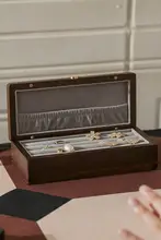 高級ジュエリーボックス【リング収納・大容量・実用的なデザイン】（セットアップ対応）