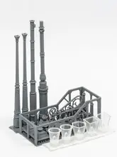 模型用壁掛け照明【1/35スケール・シンプルデザイン】