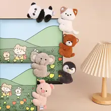 かわいい象とペンギンのぬいぐるみ【デスクトップ飾り・毛足の柔らかい素材】