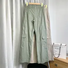 アメリカンスタイル 多ポケットカジュアルパンツ【薄手・リラクシング・ストレートシルエット】（セットアップ対応）