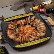 多機能焼き鍋【電磁調理器・ガス対応・ノンスティック・キャンプ用バーベキュー】