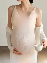 授乳対応のマタニティタンクトップ【夏用・胸パッド付き・快適シンプルデザイン】