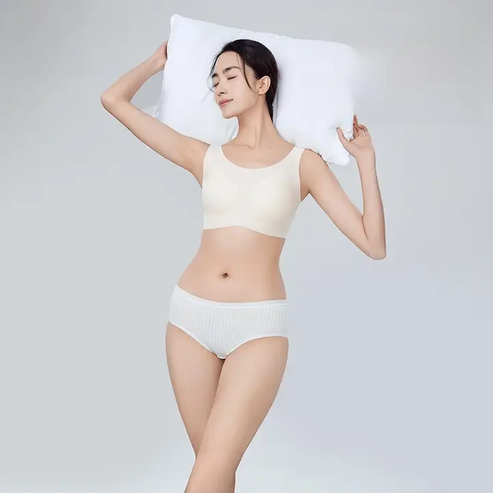 使い捨て女性用パンティ【ライカコットン製・携帯用・大サイズ・旅行に便利】