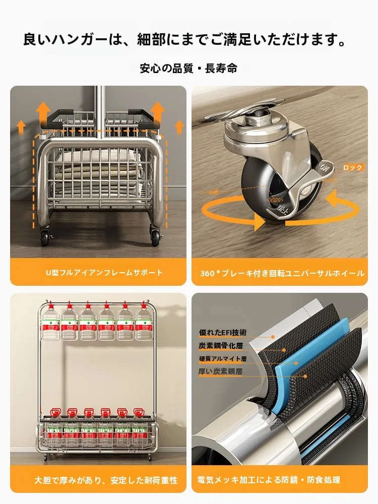 リビングで洗濯物を干すのはダメですか？スタイリッシュなフロア型衣類干しで解決するリアルな使い方