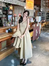 大人の魅力を引き立てる！ジャケットとスカートのコーディネート【春秋用・キャミソールワンピース・流行のデザイン】（セットアップ対応）