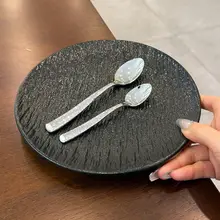 和風ハンマーポイント 1810 ステンレス スプーン