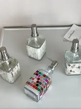 高級ガラス製ハンドソープボトル【スタイリッシュ・ポンプ式・家庭用】