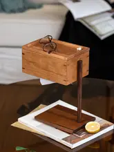 高級木製ティッシュボックス【収納力抜群・中式デザイン・リビングや寝室、バスルーム用】