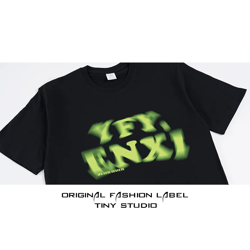 個性的なデザインのTシャツ【夏用・短袖・ヒップホップスタイル・メンズ＆レディース兼用】