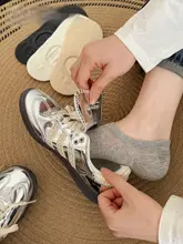 通気性のある浅履き船型靴下【滑り止め・涼感・女性用】