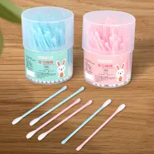 使い捨て綿棒【耳掃除・メイク落とし・消毒用・白色】