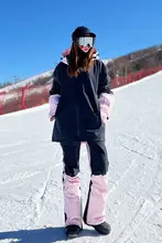 防水防風の保温性に優れたスノーボードウェア【男女兼用・加綿仕様】（セットアップ対応）
