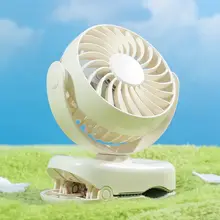 静音ミニクリップファン【デスク用・USB接続・軽量・屋外使用可能】