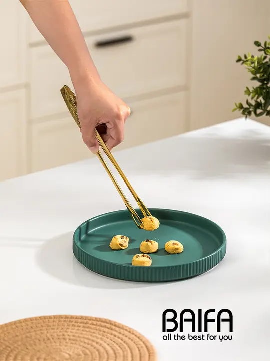 焼肉トング ステンレス製 SUS304 ゴールド ロング ステーキ バーベキュー 料理 キッチン アウトドア