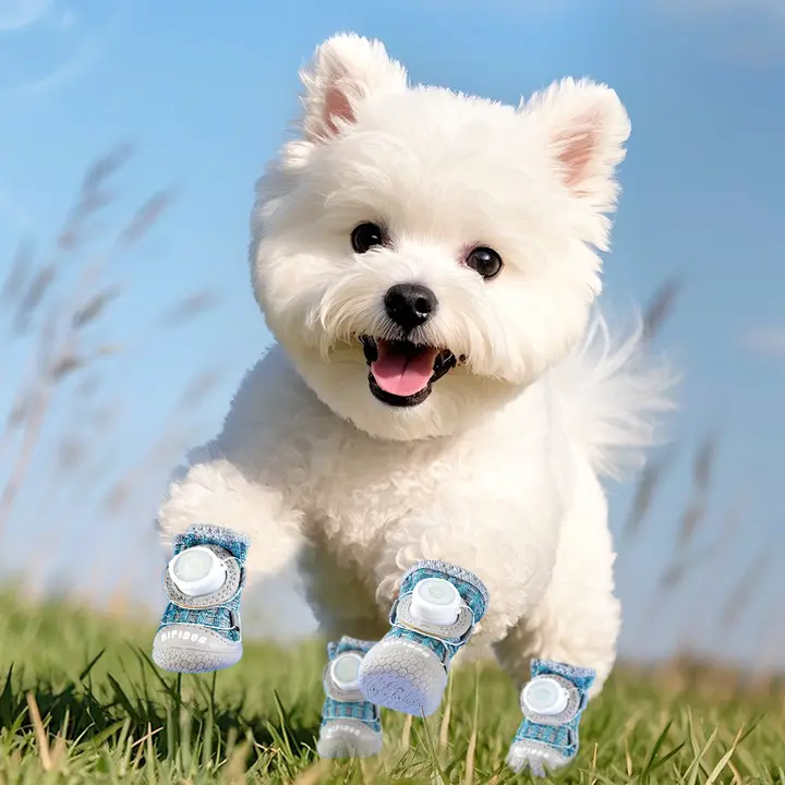 hipidog 犬用防汚足カバー【中小型犬用・柔らかいソール・脱げにくい】
