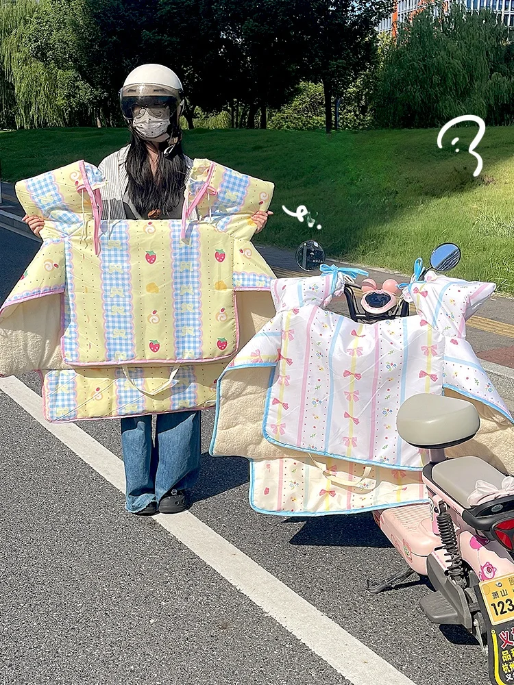 電動バイク用高保温防風カバーDF0372：冬季通勤時の風邪予防と車両保護の実証