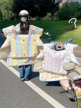 高保温 電動バイク用 防風カバー【加厚・フリース裏地・汎用タイプ】