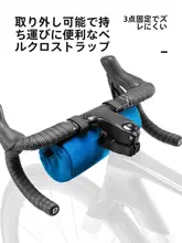 ロックブラザーズ 自転車用サドルバッグ【円筒型・ロードバイク・マウンテンバイク対応】