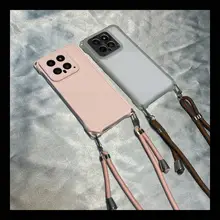 シンプルな首掛けスマホケース【対応機種多数・ストラップ付き】