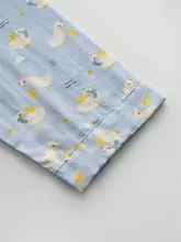 パジャマ トップス ルームウェア レディース キャラクター柄 綿100% ガーゼ 薄手 春夏 ショートパンツ ロングパンツ