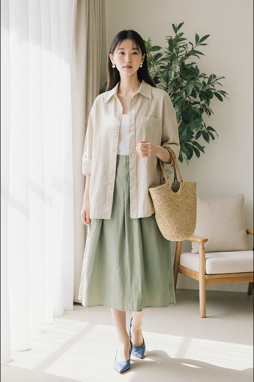 大人可愛い服 50代コーデ | パッチワークスウェットシャツで失敗しないコーデガイド