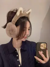 可愛い猫耳デザインの耳あて【秋冬用・防寒・学生向け】