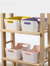 家庭用収納ボックス【プラスチック製・おもちゃ・お菓子・本用・キッチンや浴室に最適】