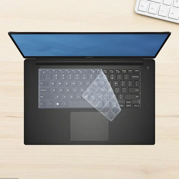 XPS15用キーボードカバー【防塵・防水・スクリーン保護対応】（セットアップ対応）