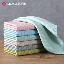 洁丽雅 吸水性の高い台所用マイクロファイバーフェイスタオル【ガラスやテーブルの清掃用・厚手】