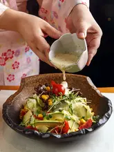陶瓷製 デザイン皿【和風・寿司用・フルーツプレート・レトロ柄】