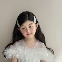 ヘアアクセサリー キッズ ガールズ ベビーピン 前髪クリップ ヘアゴム シルバー リボン まとめ髪 ポニーテール 「JoJo」