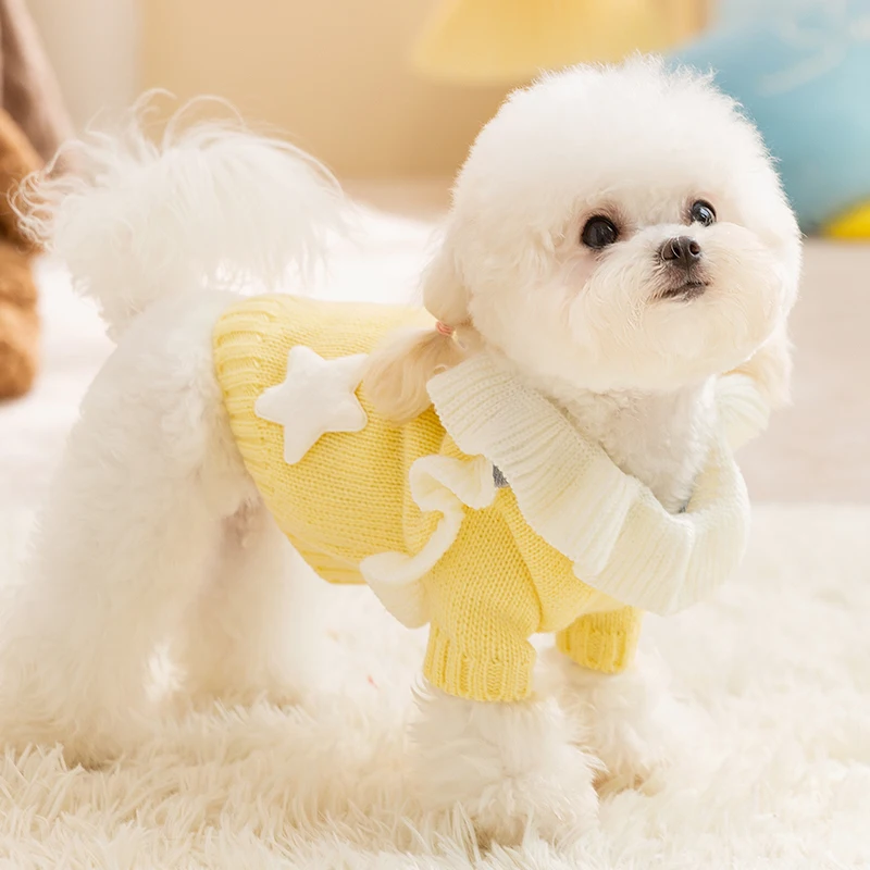 わんこ服 プリンセススタイル セーター 小型犬 通気性と機能性のバランス