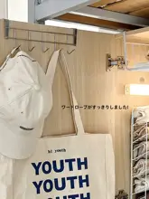 クローゼット収納 吊り下げ式 仕切り棚 多段 服 ボトムス 整理 寝室 寮 学生