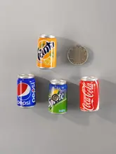 可愛いデザインの3D立体飲料缶マグネット【北欧風・インテリア飾り】