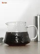 厚手ガラス製 コーヒーシェアポット【家庭用・オフィス向け・ハンドドリップ対応】（セットアップ対応）