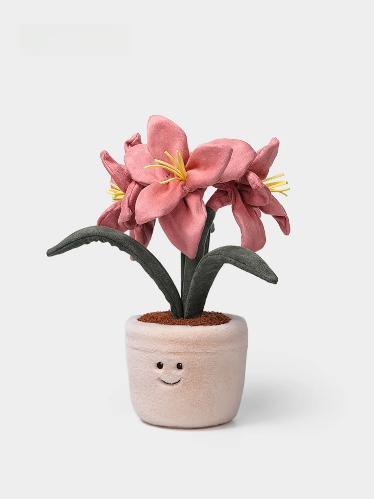 おしゃれな多肉植物風 朱頂 紅毛 Plushドール：春誕生日プレゼントとしての実用性と選定基準