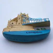 ロンドン塔橋の立体風景マグネット【樹脂製・観光記念品】