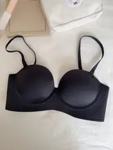 小胸を大きく見せる丸型カップブラジャー【手のひらで支える・下垂防止・ノンワイヤー・シームレス】