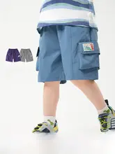 男の子用 カジュアルショートパンツ【夏用・薄手・工装風】