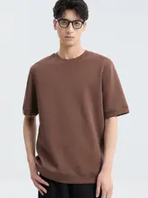 モダール素材のショートスリーブTシャツ【メンズ・フィット・シンプルデザイン・夏用】