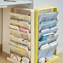 多層アクリル書籍収納ラック【デスク下用・落地型・整理整頓に最適】