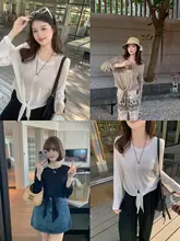 カジュアルな長袖Tシャツ【レースアップ・ラセールウール・大きいサイズ】