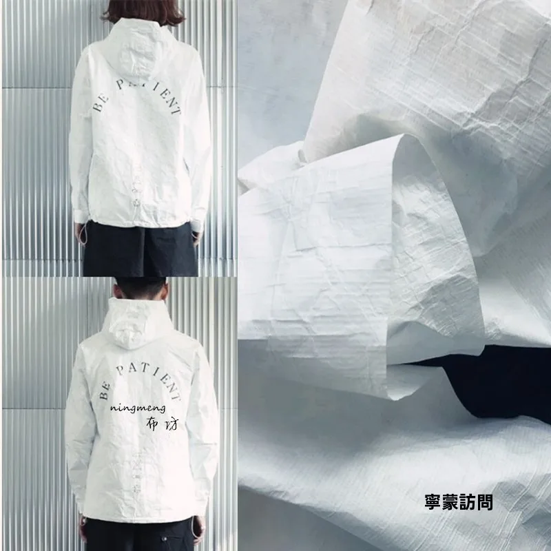ピーチ素材の機能性を実現する学生服用デザイン素材【立体フリル・撥水性・耐久性】