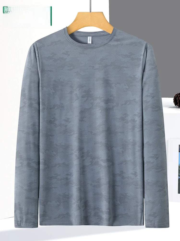 40代の夏にぴったりなランニング長袖は？木林森のクルーネックTシャツが解決する