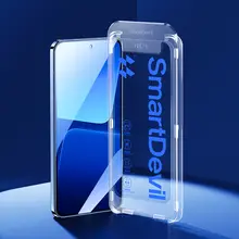 SmartDevil Xiaomi13対応 フィルム【高透明度・強化ガラス・保護フィルム】