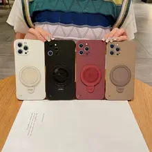 iPhone用超薄ケース【衝撃吸収・マグネット式スタンド・フレームレスデザイン】