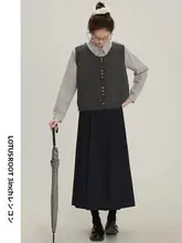 秋冬用 ポロカラー長袖シャツ【ゆったりデザイン・通勤・重ね着に最適】
