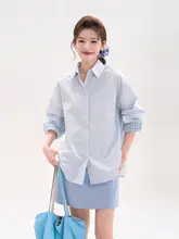 香りのあるチェック柄 袖口デザインシャツ【春用・通勤対応】