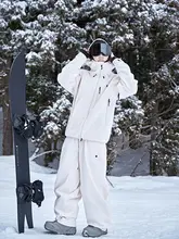AWKA 防寒・防水のプロフェッショナルスノーボードウェア【灯芯絨・秋冬用・男女兼用】（セットアップ対応）