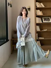 レースカーディガンとスカートの2WAYコーディネート【夏用・フレンチスタイル】（セットアップ対応）